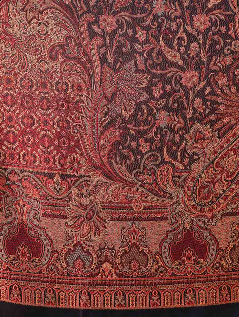 Women's Jamawar Wool Shawl